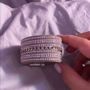 Sparkle cuff bracelet